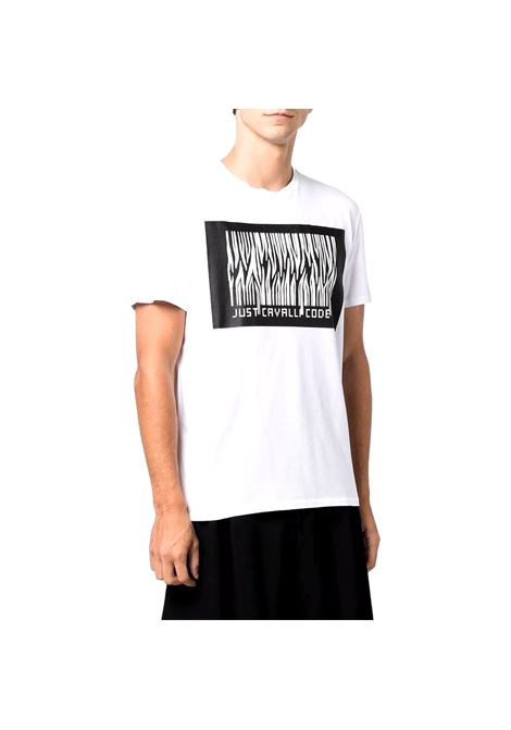 T-shirt con stampa JUST CAVALLI | T-shirt | S03GC0637 N20663100